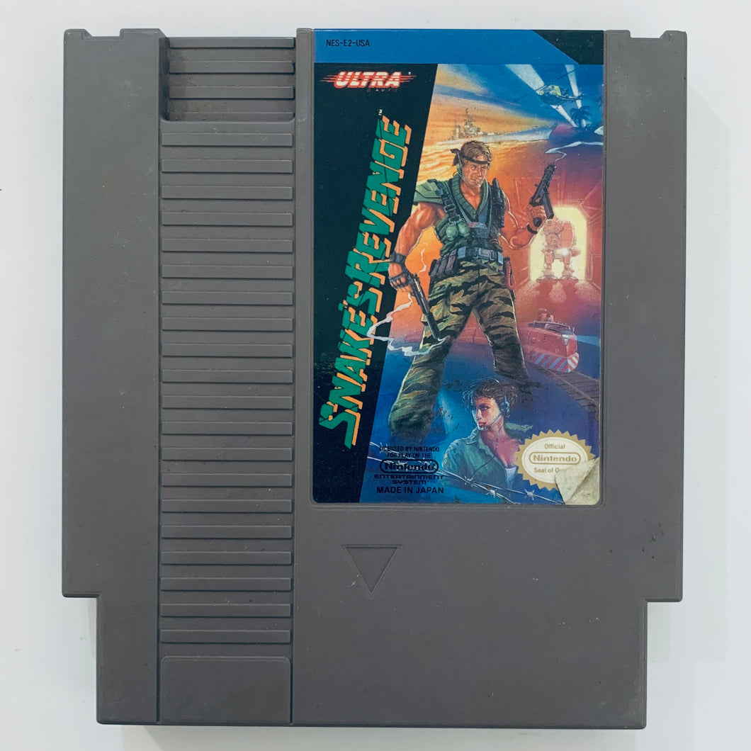 Snake’s Revenge - Nintendo Entertainment System - NES - NTSC-US - Cart