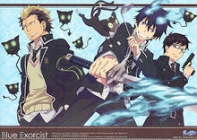 Load image into Gallery viewer, Blue Exorcist / Ao No Exorcist - Rin, Yukio &amp; Katsuro - Mini Clear Poster A
