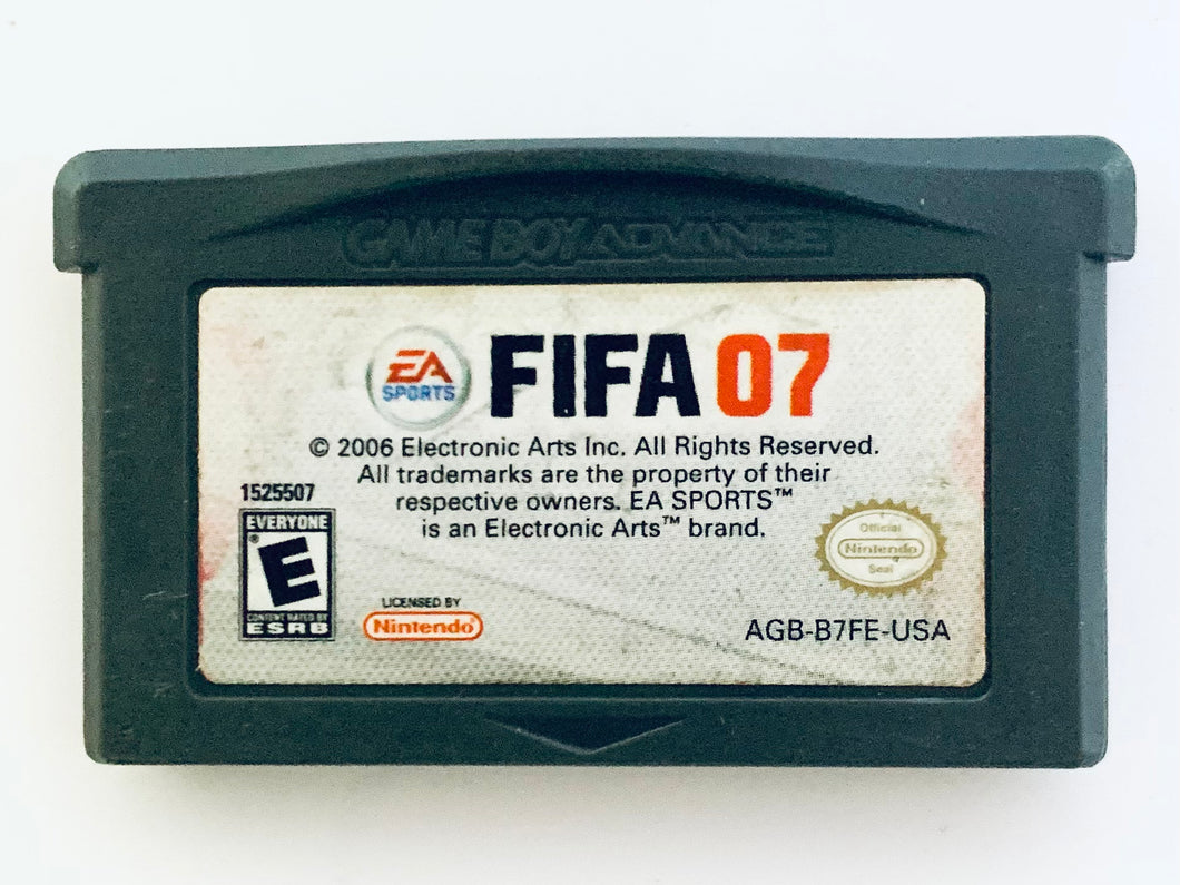 FIFA 07 - GameBoy Advance - SP - Micro - Player - Nintendo DS - Cartridge (AGB-B7FE-USA)