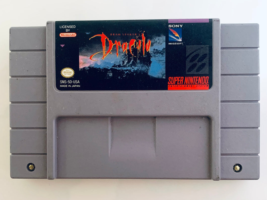 Bran Stoker’s Dracula - Super Nintendo - SNES - NTSC-US - Cart (SNS-5D-USA)