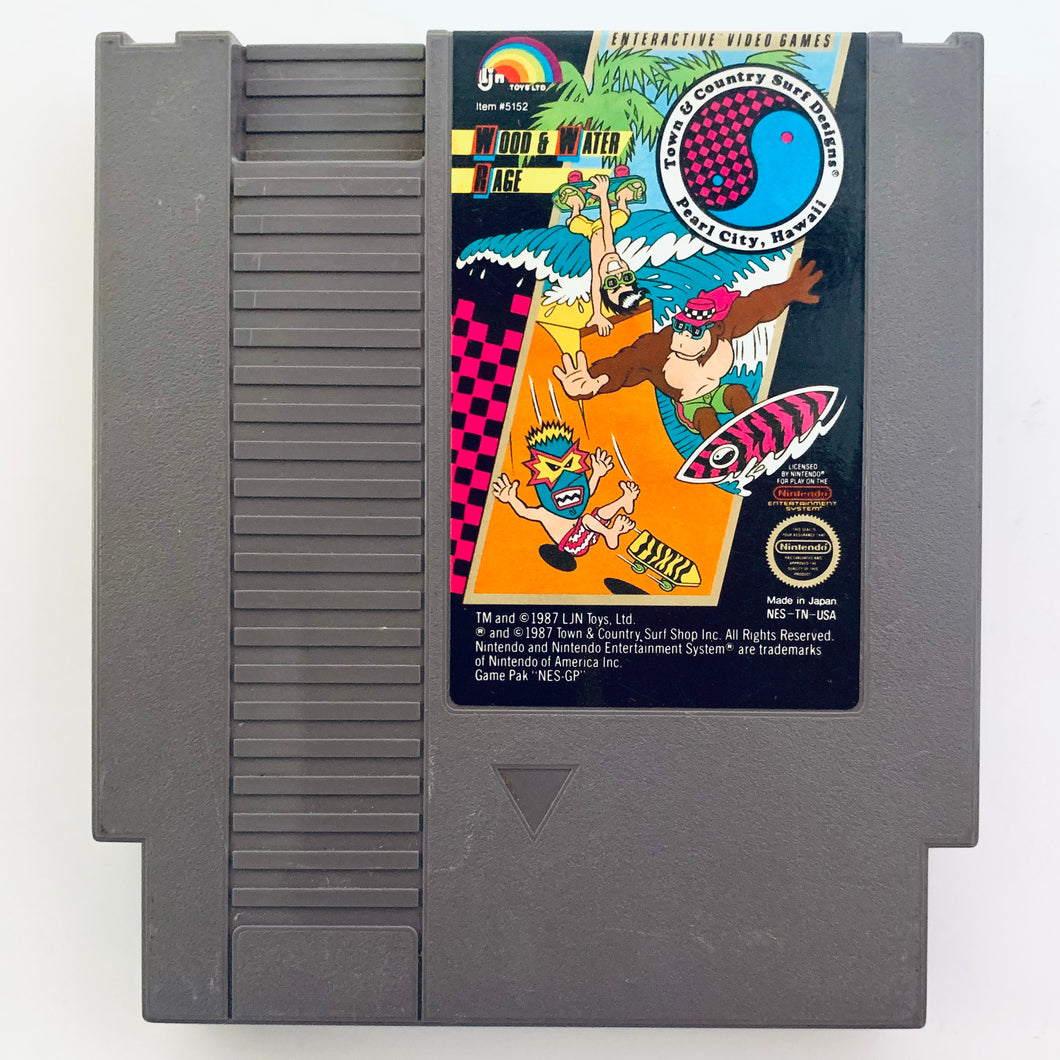 Town & Country Surf Designs: Wood And Water Rage - Nintendo Entertainment System - NES - NTSC-US - Cart