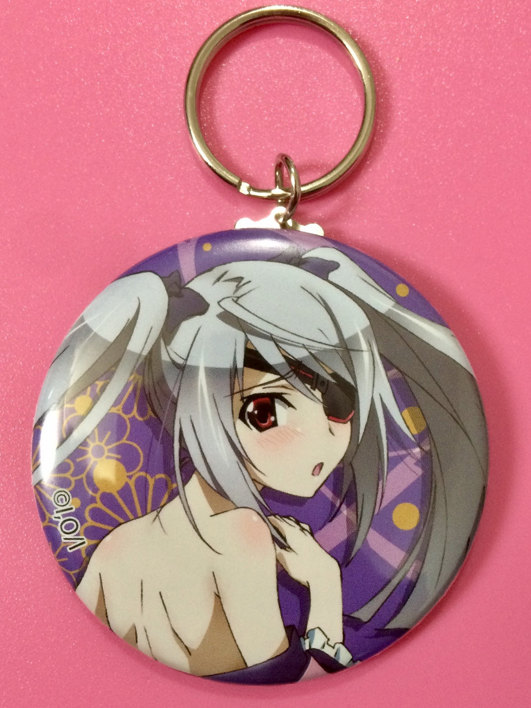 IS: Infinite Stratos - Laura Bodewig - Can Badge Keychain