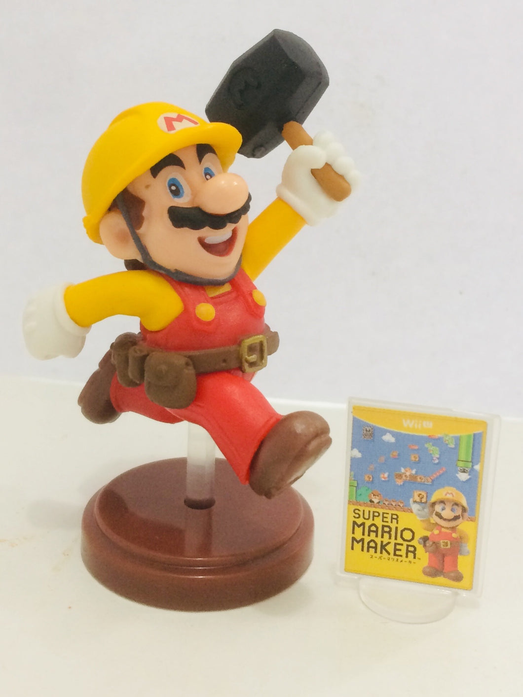 Super Mario Maker - Builder Mario - Choco Egg Figure - Shokugan - No. 14