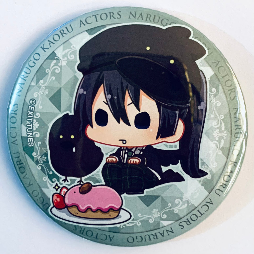 Actors - Narugo Kaoru - Trading Can Badge