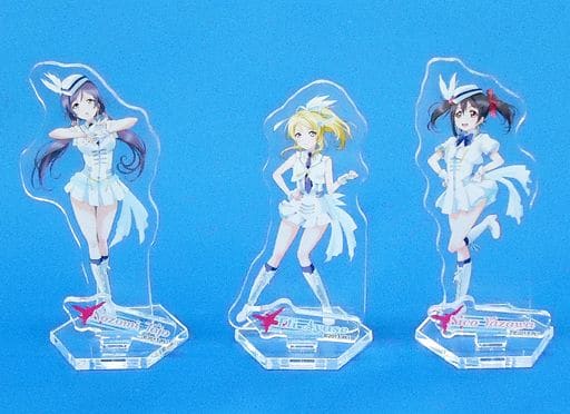 Love Live! The School Idol Movie x Lawson 3rd Grade Wonderful Rush Original Acrylic Stand Set (set of 3)