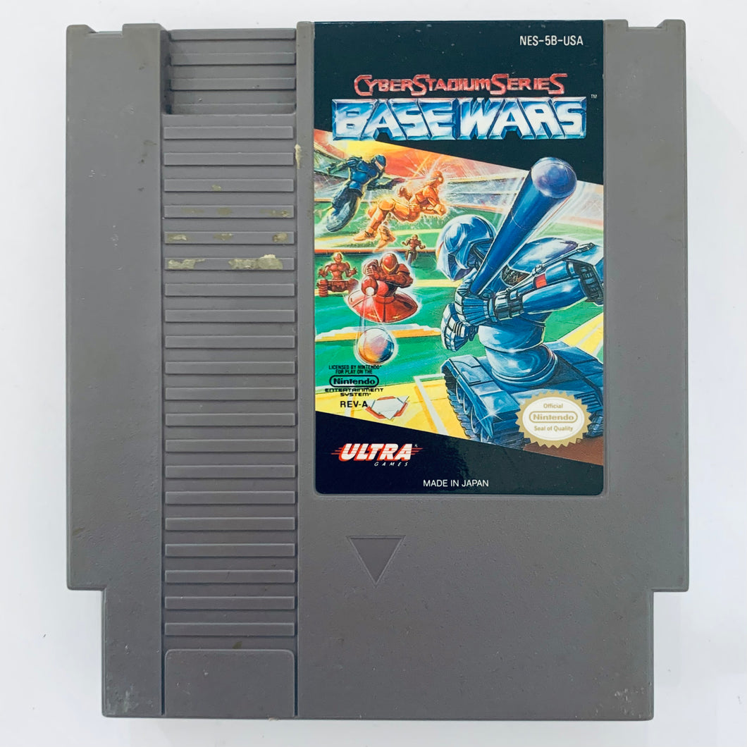 Cyberstadium Series: Base Wars - Nintendo Entertainment System - NES - NTSC-US - Cart