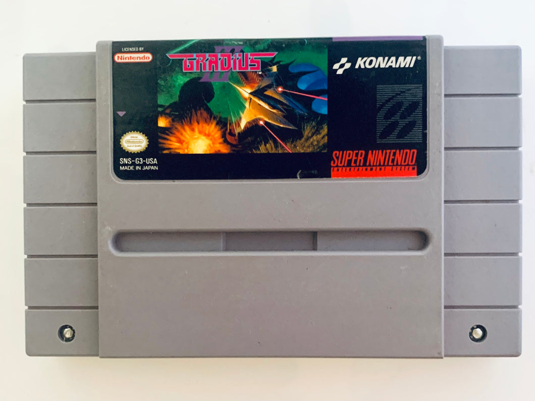 Gradius III - Super Nintendo - SNES - NTSC-US - Cart (SNS-G3-USA)