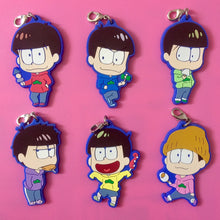 Load image into Gallery viewer, Ichiban Kuji Osomatsu-san ~Bokura to Issho ni de Kakeyou~ - Rubber Strap Mascot - H Prize - Set of 6
