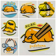 Load image into Gallery viewer, Gudetama - Sanrio Characters - Vinyl Coaster
