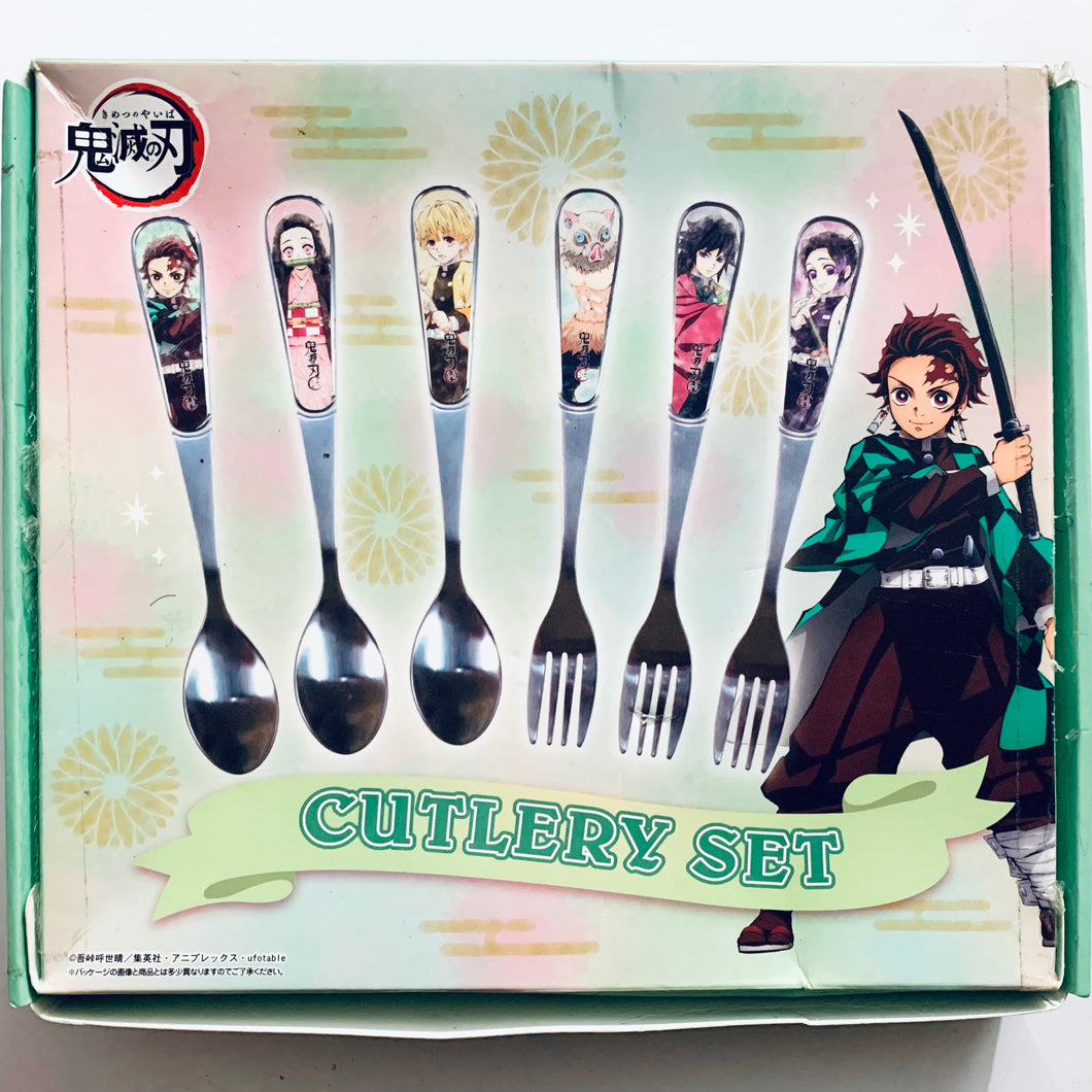 Kimetsu no Yaiba Cutlery Set (A) 3 Spoons and 3 Forks