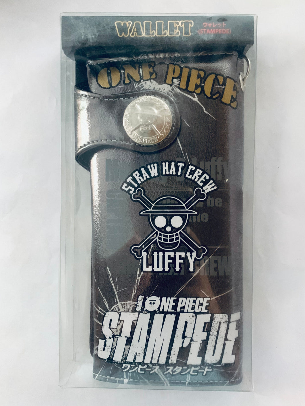 One Piece Stampede - Mokey D. Luffy - Wallet - Metallic Gray