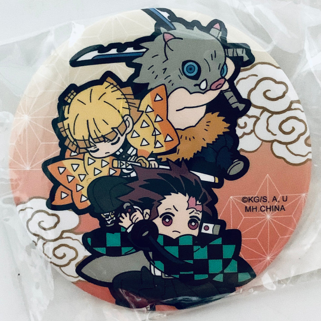 Kimetsu no Yaiba - Zenitsu, Inosuke and Tanjirou - Can Badge Collection Buddy Colle