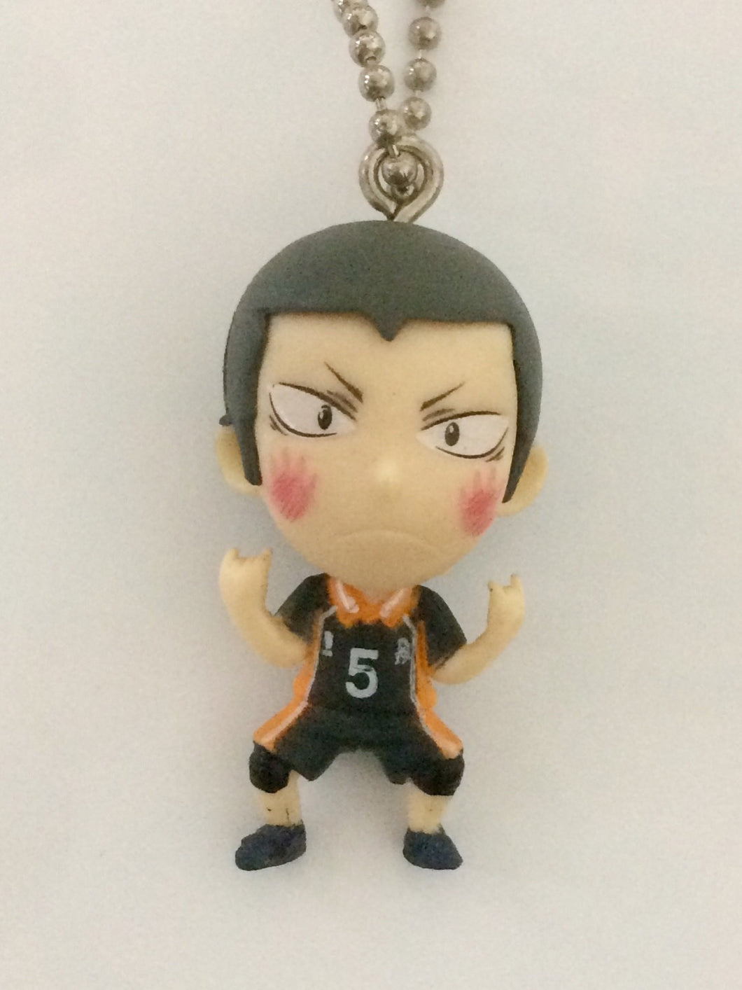 Haikyuu!! - Tanaka Ryuunosuke - Deform Mini Haikyuu!! Best Bang - Swing Mascot