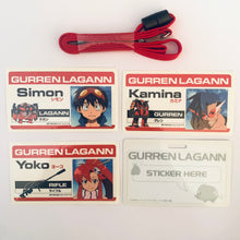 Load image into Gallery viewer, Tengen Toppa Gurren-Lagann - Simon, Yoko &amp; Kamina - Neck Strap - ID Card - Name Plate (Not for sale)
