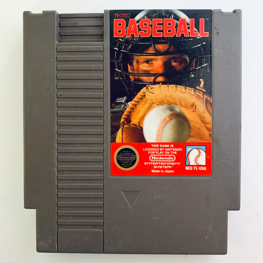 Tecmo Baseball - Nintendo Entertainment System - NES - NTSC-US - Cart