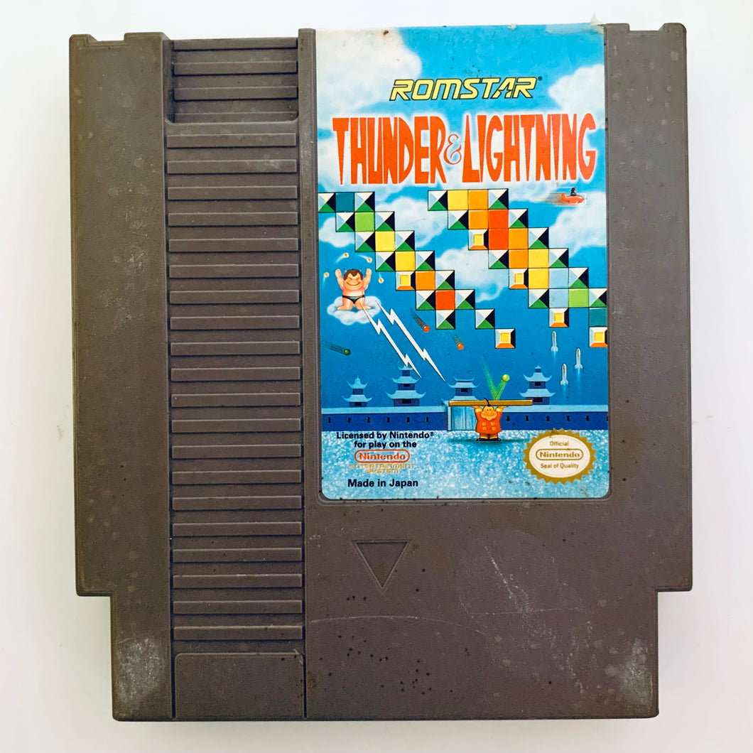 Thunder Lightning - Nintendo Entertainment System - NES - NTSC-US - Cart