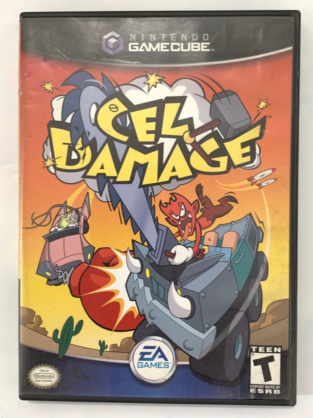 Cel Damage - Nintendo Gamecube - NTSC - Case