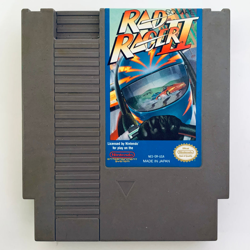 Rad Racer II - Nintendo Entertainment System - NES - NTSC-US - Cart