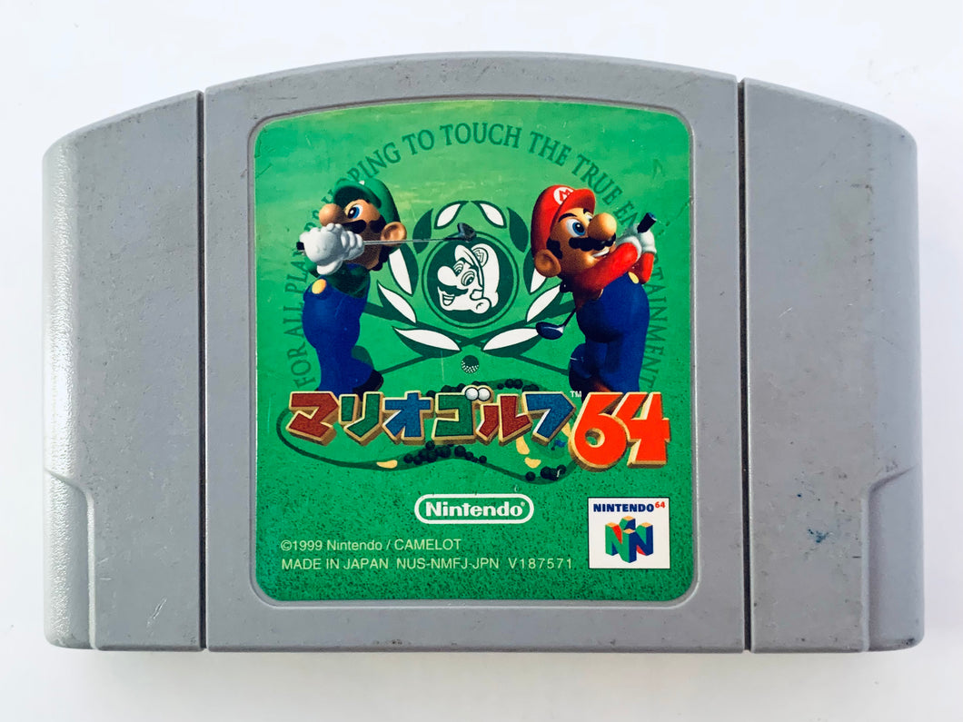 Mario Golf 64 - Nintendo 64 - N64 - Japan Ver. - NTSC-JP - Cart (NUS-NMFJ-JPN)