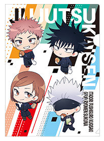 Jujutsu Kaisen - Megumi, Satoru, Yuuji and Nobara - Clear File - Deforme ver.