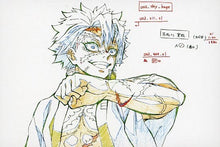 Load image into Gallery viewer, Kimetsu no Yaiba - Shinazugawa Sanemi - Miya Fushikawa Exhibition Original Picture Postcard - Character Emaki Cafe in ufotable cafe (Set of 10)
