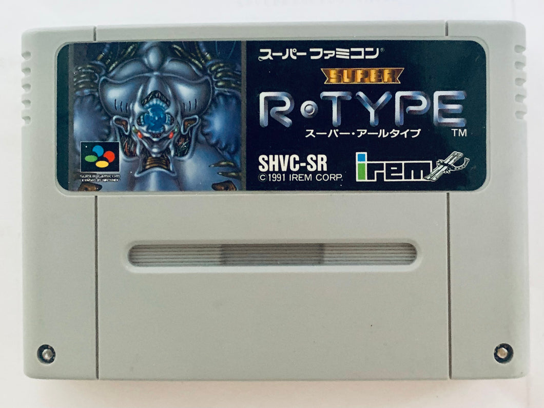 Super R-Type - Super Famicom - SFC - Nintendo - Japan Ver. - NTSC-JP - Cart (SHVC-SR)