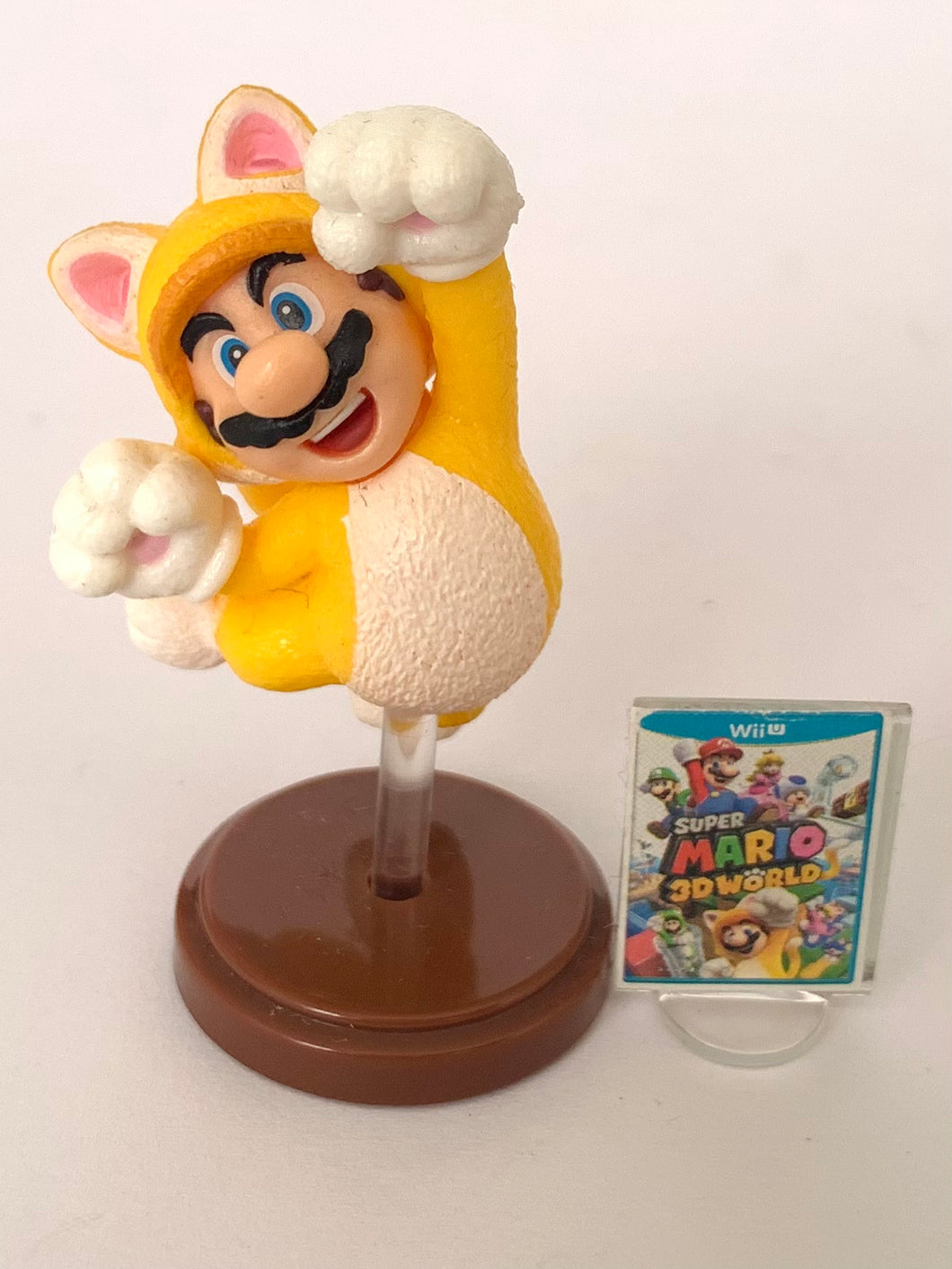 Super Mario 3D Worlds - Cat Mario - Choco Egg Figure - Shokugan - No. 13