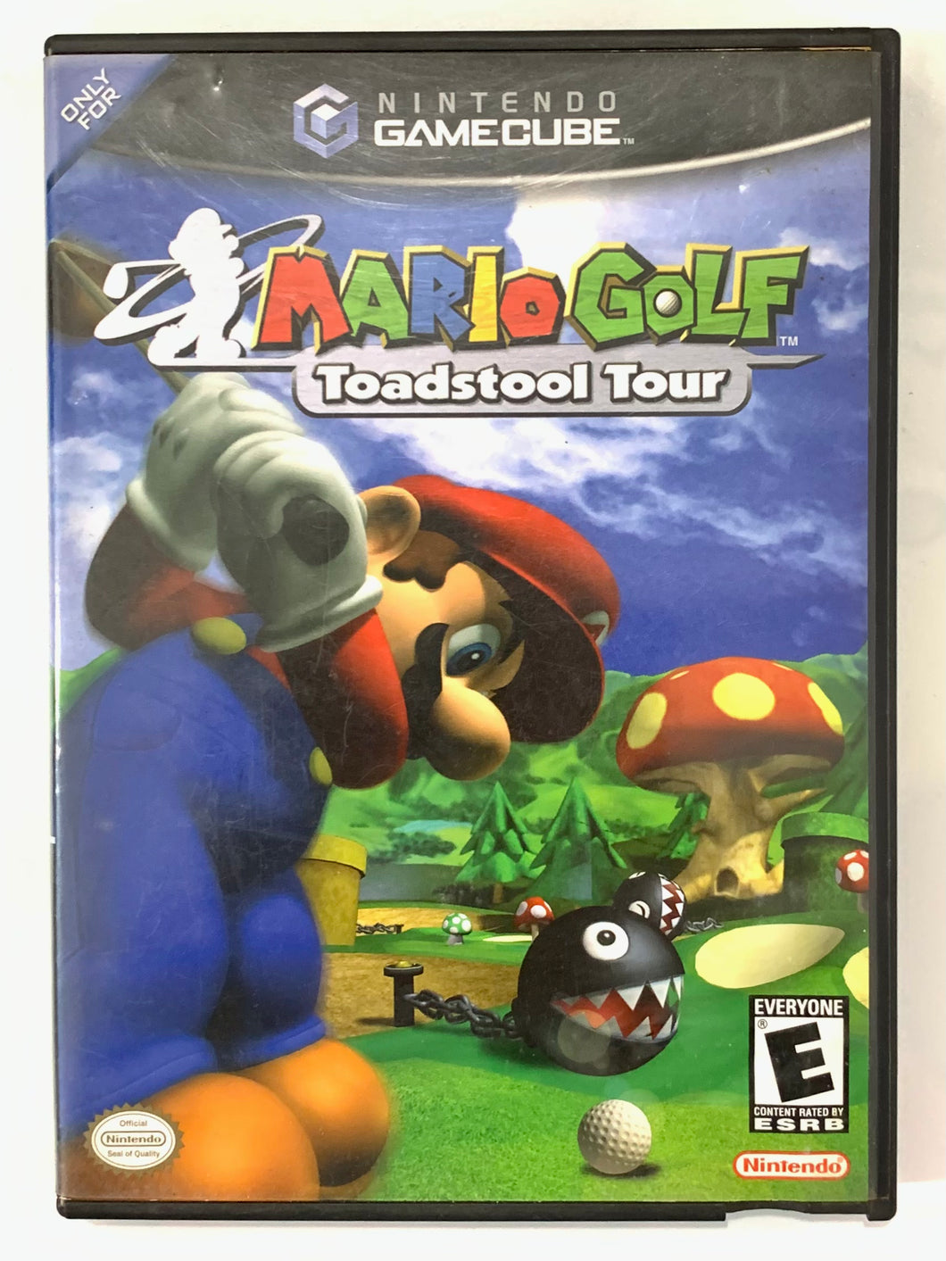 Mario Golf Toadstool Tour - Nintendo Gamecube - NTSC - Case & Manual