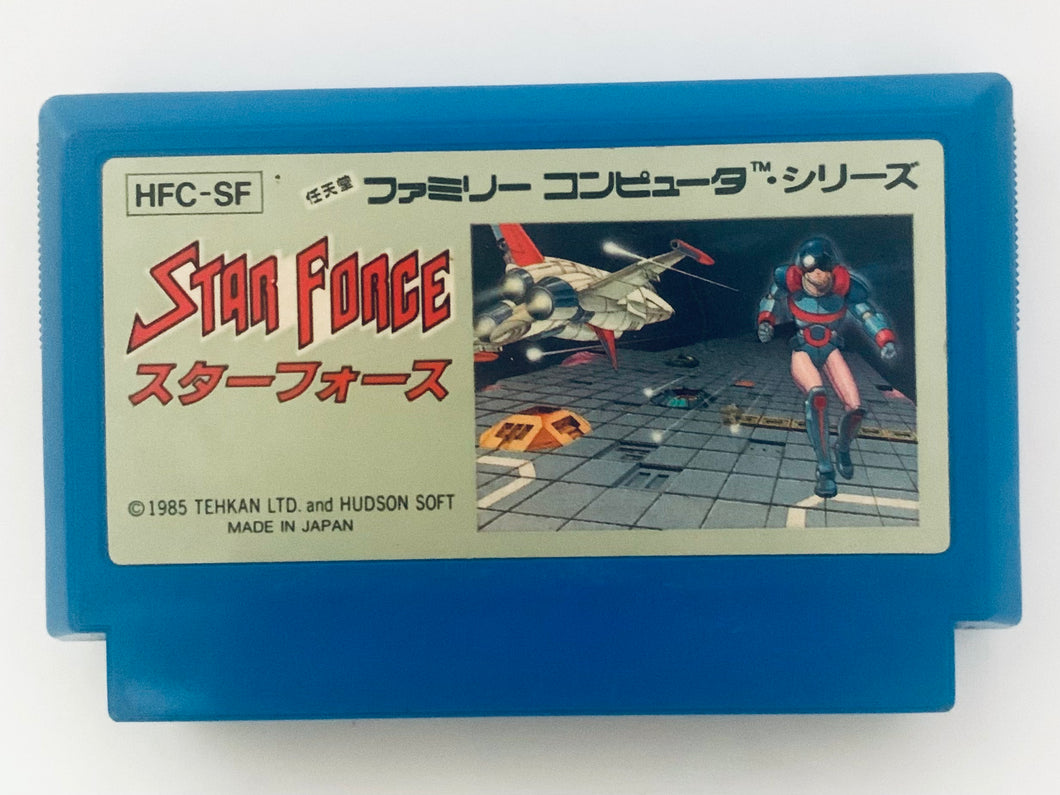 Star Force - Famicom - Family Computer FC - Nintendo - Japan Ver. - NTSC-JP - Cart (HFC-SF)