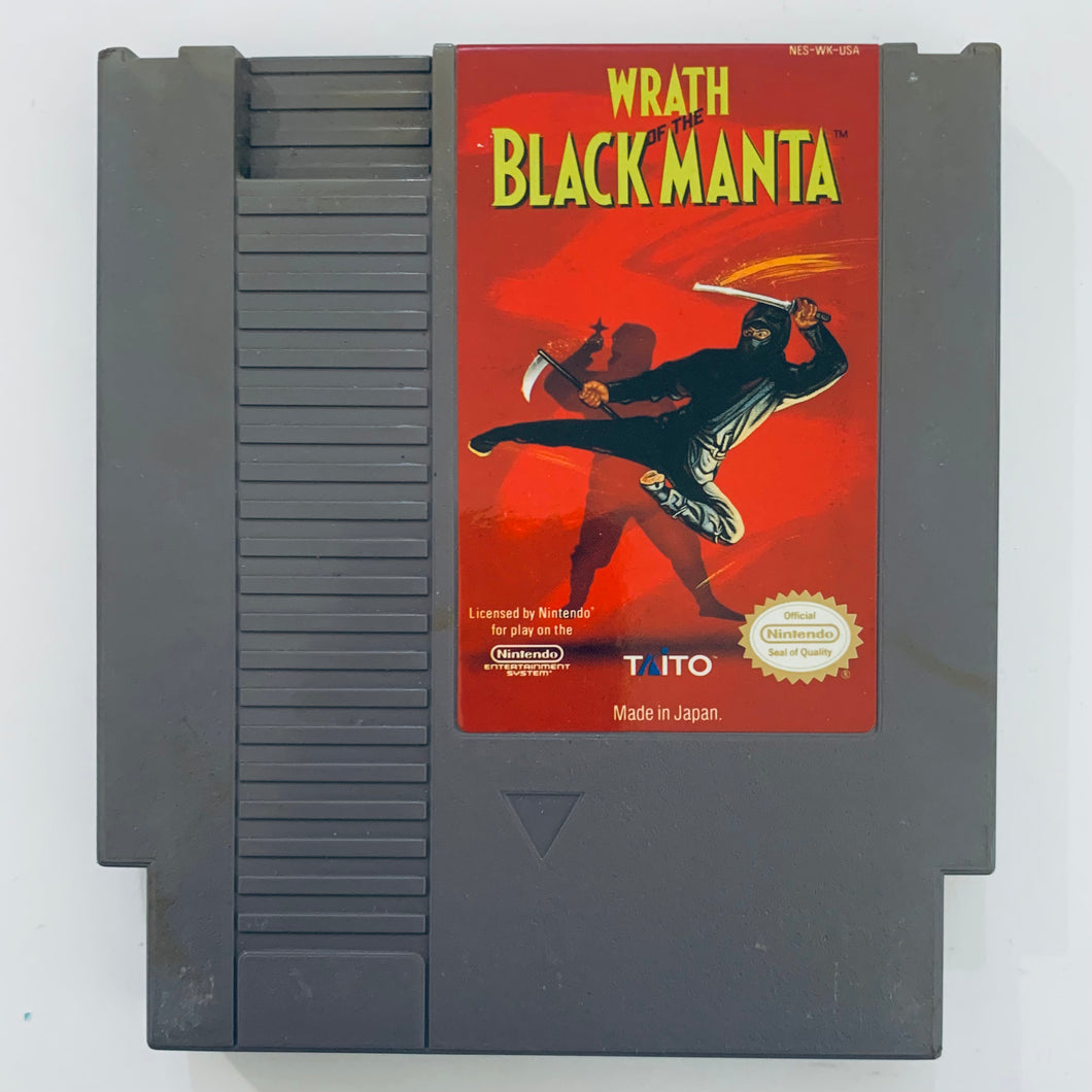 Wrath of the Black Manta - Nintendo Entertainment System - NES - NTSC-US - Cart
