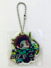 Load image into Gallery viewer, Kimetsu no Yaiba - Kamado Tanjirou - Pita! Deforme Acrylic Keychain Vol.2 - Swing

