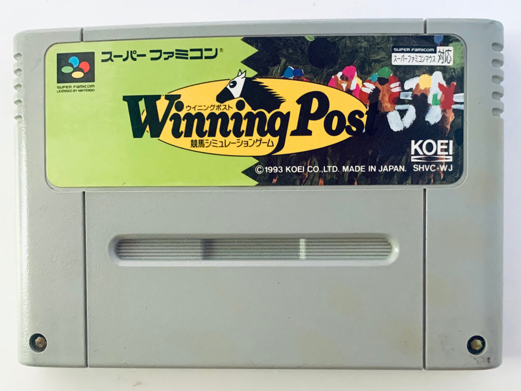 Winning Post - Super Famicom - SFC - Nintendo - Japan Ver. - NTSC-JP - Cart (SHVC-WJ)