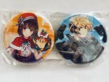 Load image into Gallery viewer, Fantasia Re:Build - Megumi Kato (Christmas Ver.) &amp; Kurz Weber - Can Badge Set - Kuji Hikido Online Lottery - C-3
