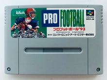 Cargar imagen en el visor de la galería, Pro Football ‘93 - Super Famicom - SFC - Nintendo - Japan Ver. - NTSC-JP - Cart &amp; Manual (SHVC-JM)
