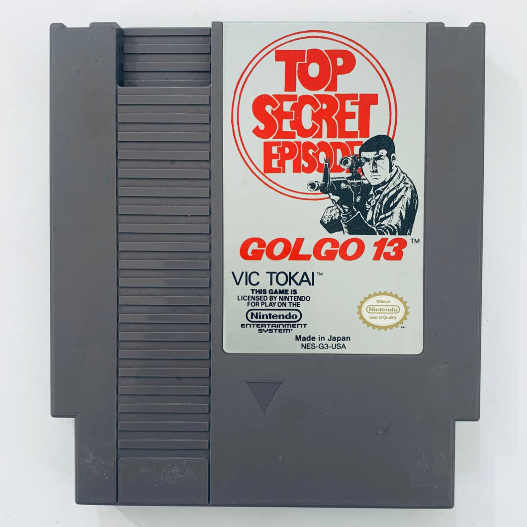 Golgo 13: Top Secret Episode - Nintendo Entertainment System - NES - NTSC-US - Cart