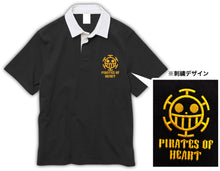 Cargar imagen en el visor de la galería, One Piece Large Shirt Polo Pirates of Heart
