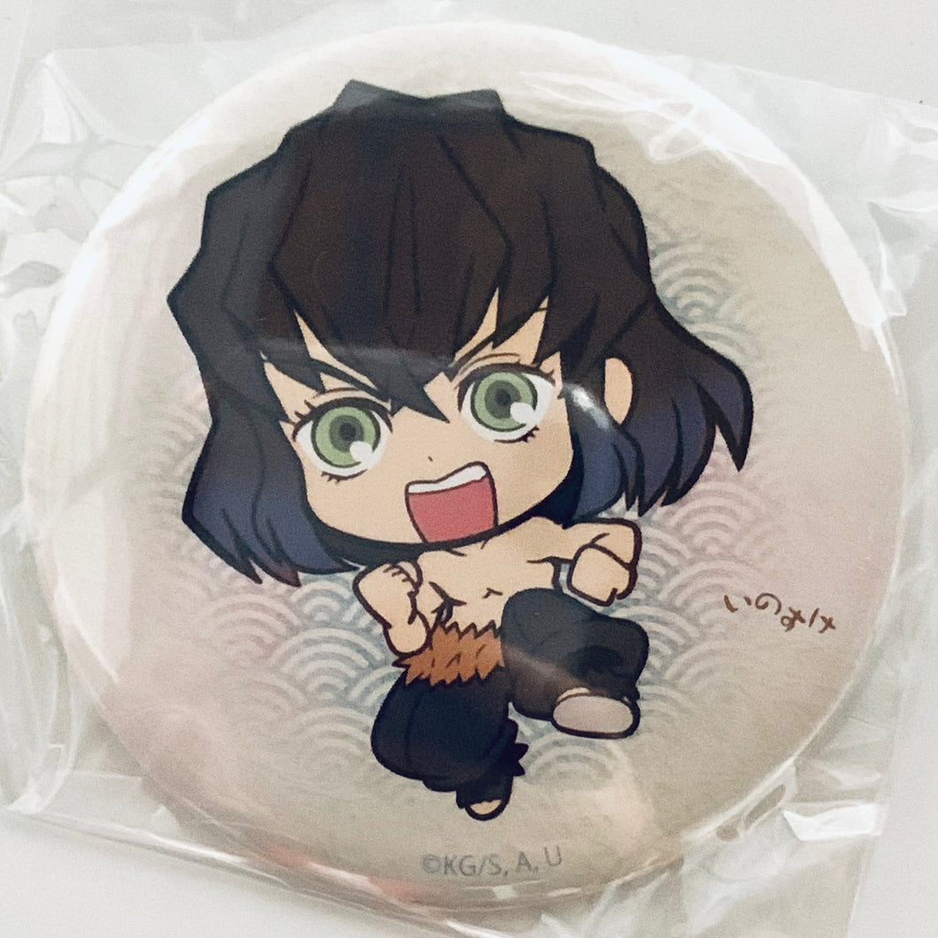 Kimetsu no Yaiba - Hashibira Inosuke - Ataritsuki! Trading Can Badge - B ver.