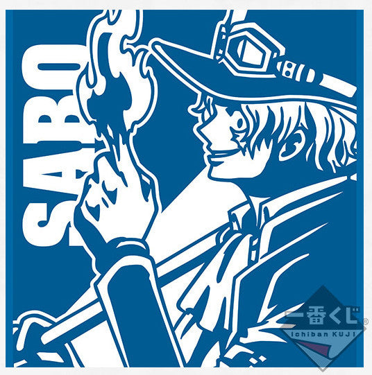 One Piece - Sabo - Art Towel - Ichiban Kuji OP Takumi no Keifu - Sumishiki Kai Gi (G Prize)