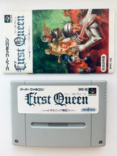 Cargar imagen en el visor de la galería, First Queen - Super Famicom - SFC - Nintendo - Japan Ver. - NTSC-JP - Cart &amp; Manual (SHVC-OQ)
