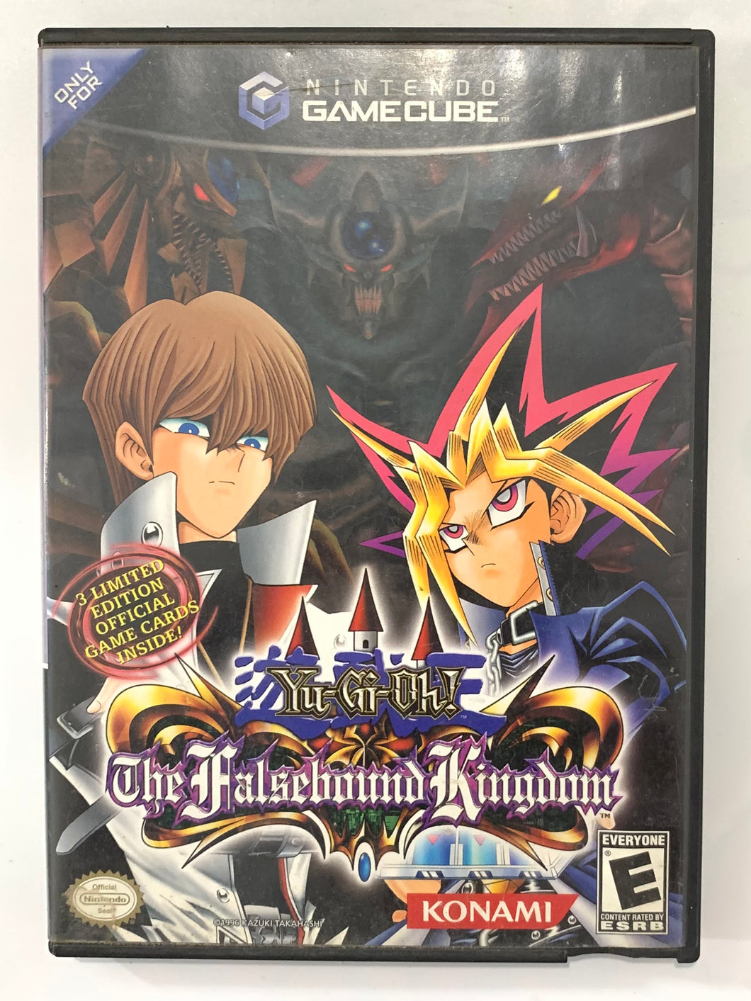 Yu-Gi-Oh! Falsebound Kingdom - Nintendo Gamecube - NTSC - Case