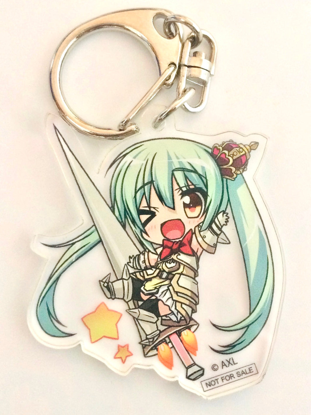 Ou no Mimi ni wa Todokanai - Zinnia Princino Eines Reste - Acrylic Keychain - Keyholder