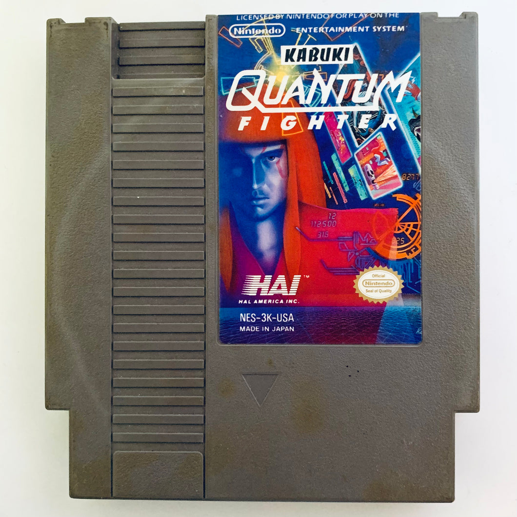 Kabuki Quantum Fighter - Nintendo Entertainment System - NES - NTSC-US - Cart