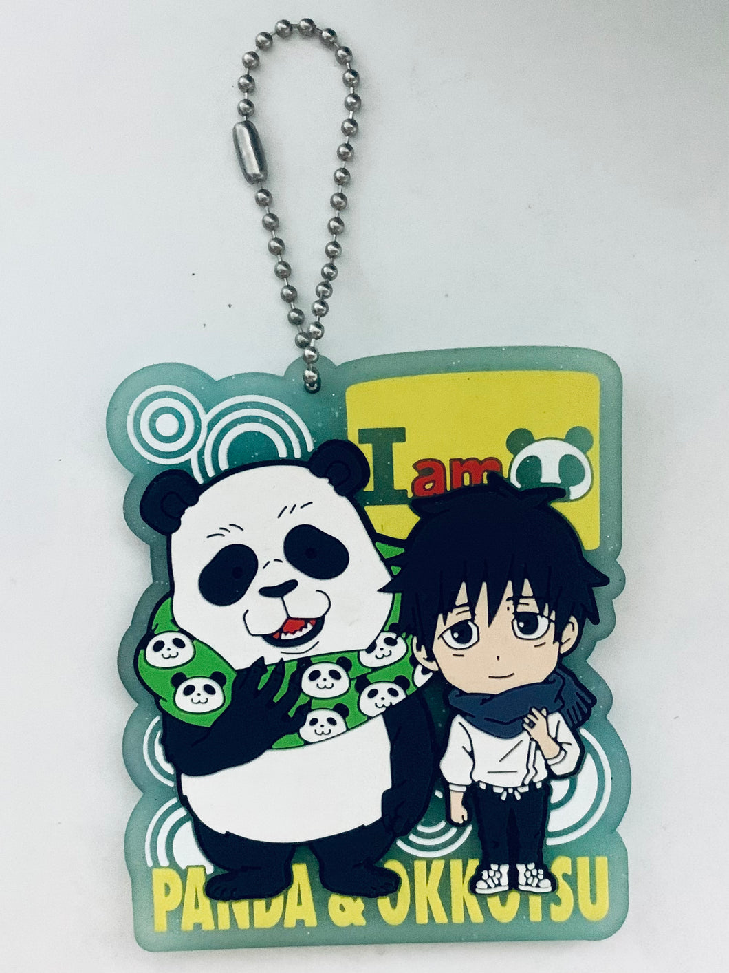 Gekijouban Jujutsu Kaisen 0 - Okkotsu Yuuta - Panda - Bandai Shokugan - Rubber Mascot Strap Variation - Rare ver.