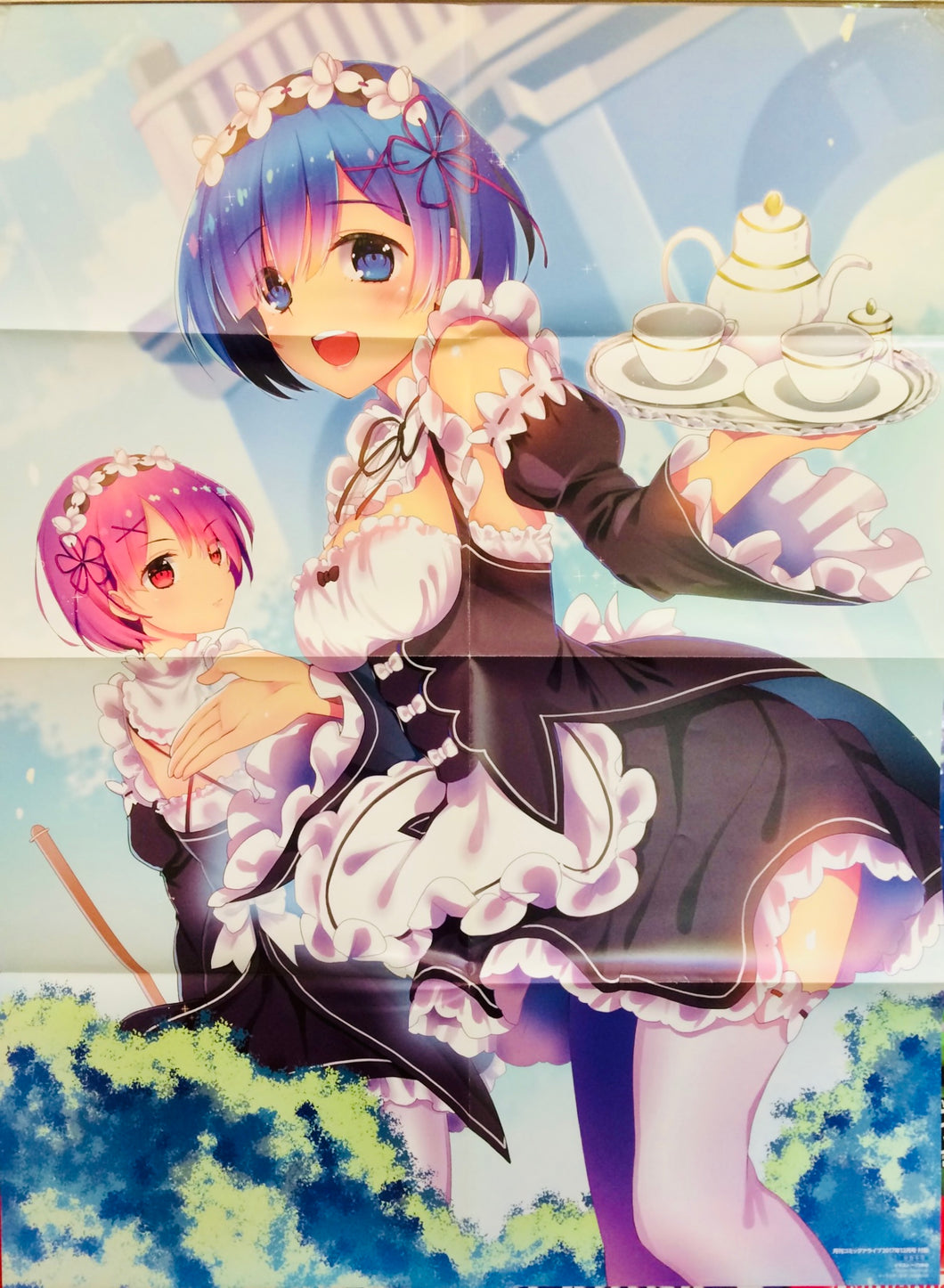 Re:Zero kara Hajimeru Isekai Seikatsu Monthly Comic Alive B2 Poster Luxurious Appendix