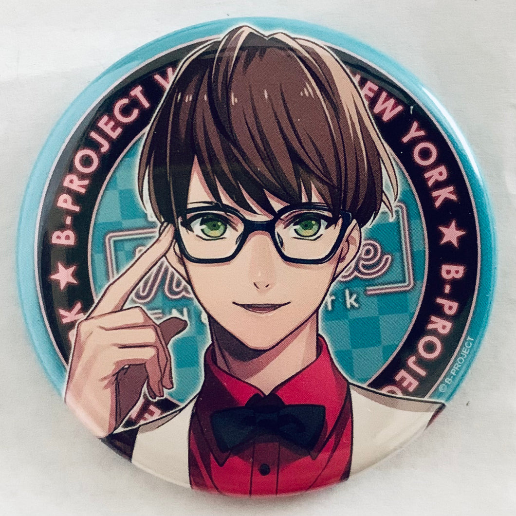 B-Project - Sekimura Mikado - Trading Can Badge Valentine New York Ver.