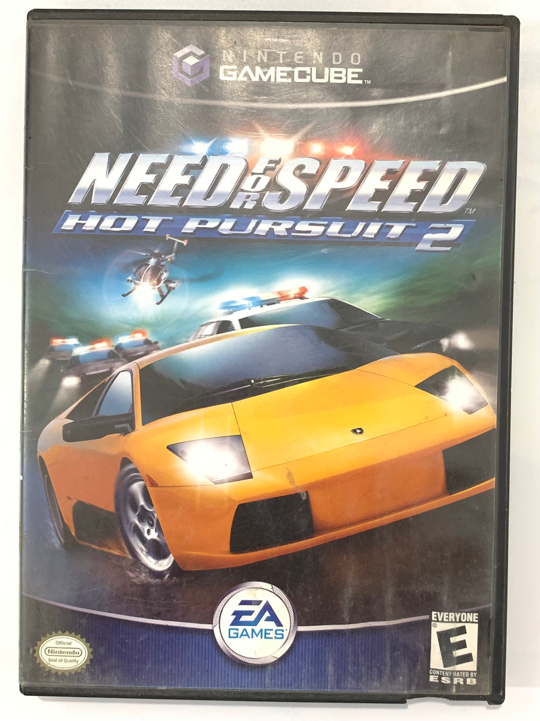 Need for Speed Hot Pursuit 2 - Nintendo Gamecube - NTSC - Case