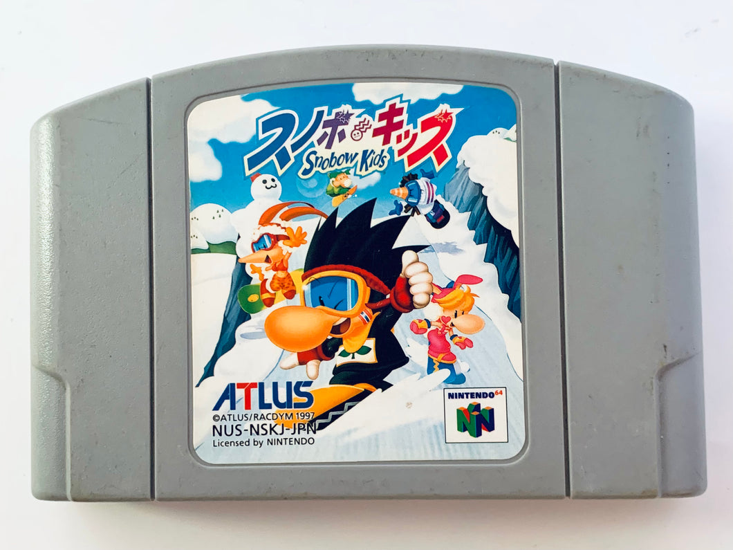 Snowboard Kids - Nintendo 64 - N64 - Japan Ver. - NTSC-JP - Cart (NUS-NSKJ-JPN)