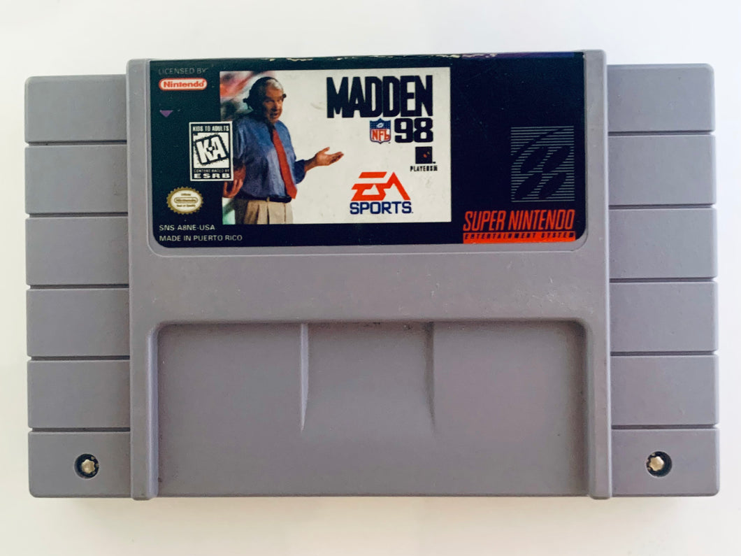 Madden ‘98 - Super Nintendo - SNES - NTSC-US - Cart (SNS-A8NE-USA)