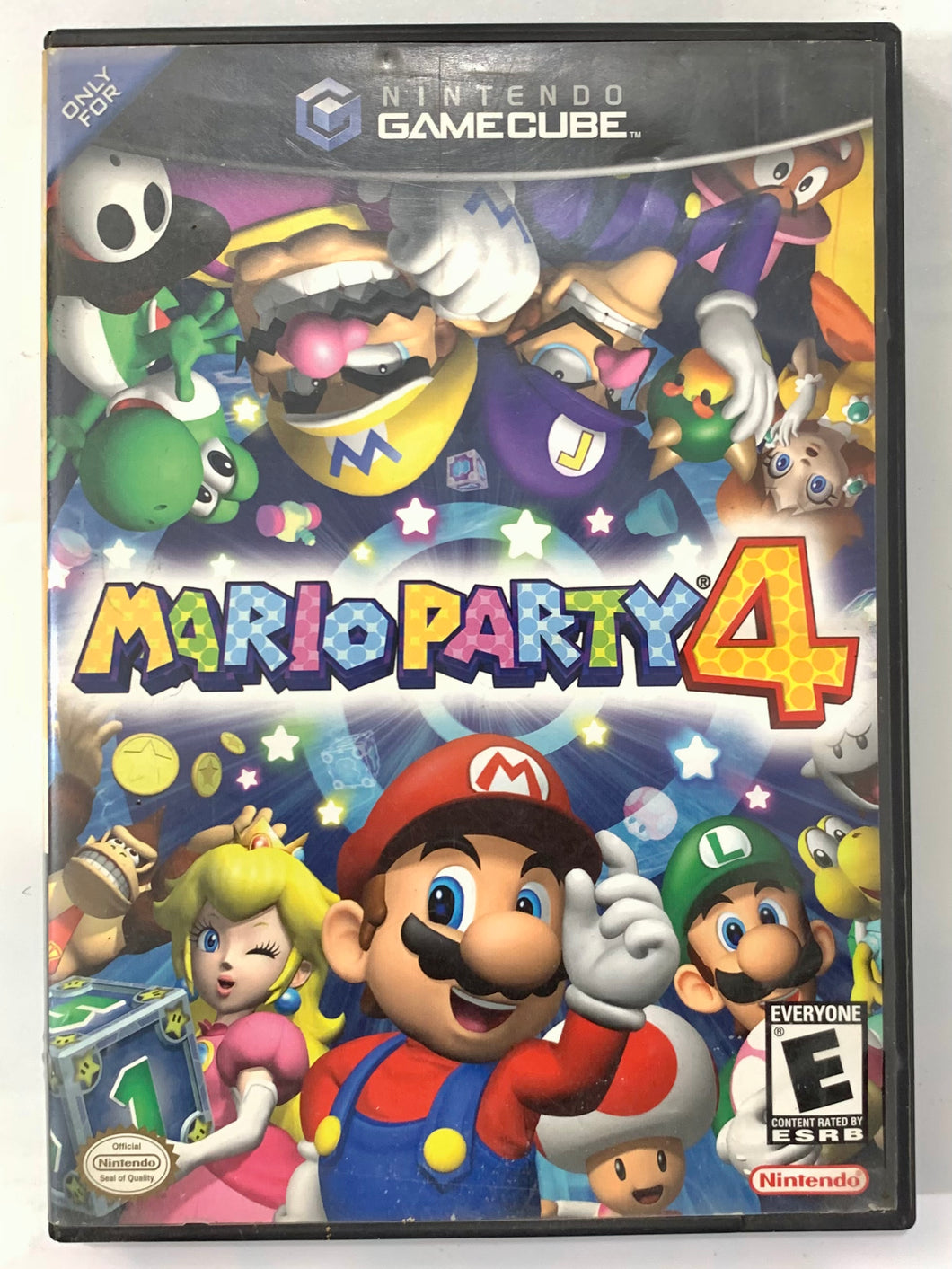 Mario Party 4 - Nintendo Gamecube - NTSC - Case