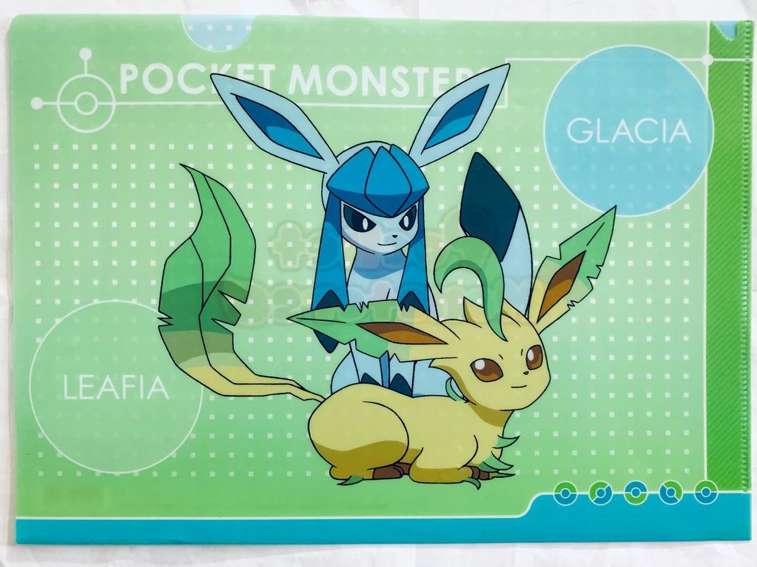 Pokémon / Pocket Monsters - Leafia & Glacia - A4 Clear File